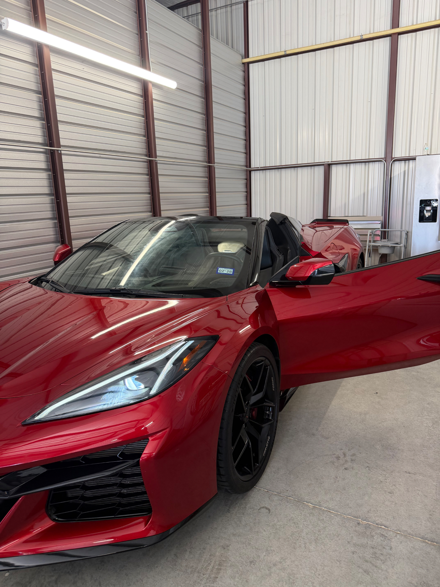 Corvette Z06 Convertible rental car